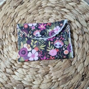 Pochette à savon Skull Flower