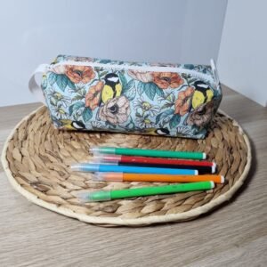 trousse école simple Mésanges (blanc)