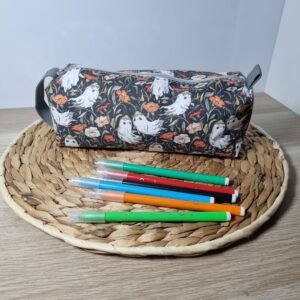 trousse école simple Spectre fleuri