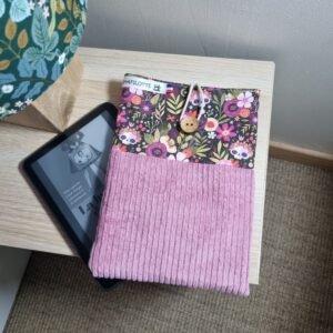 Pochette liseuse Skull Flower