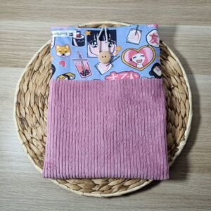 Pochette tablette Manga Pop rose