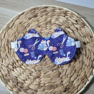 Masque de nuit Chat tricot
