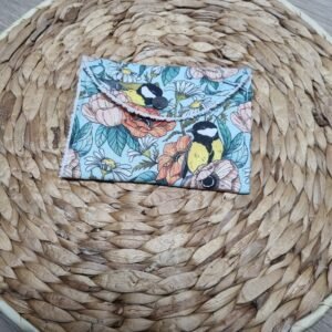 Pochette à savon Mésanges