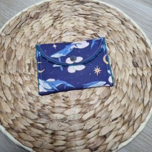 Pochette à savon Baleines