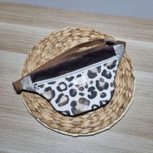 Sac banane Léopard bright xs