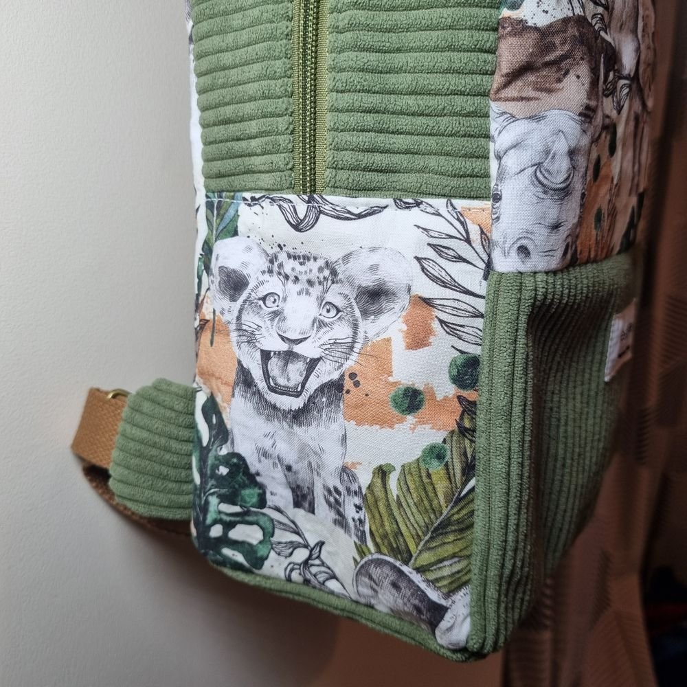 sac à dos Éléphant vert – Image 2