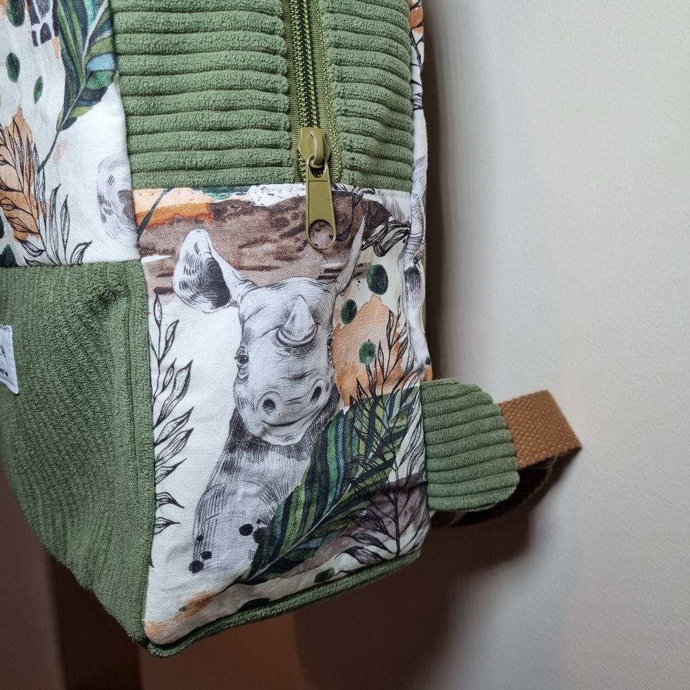 sac à dos Éléphant vert – Image 3