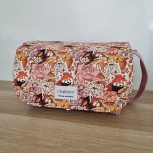 Vanity de voyage Panda roux