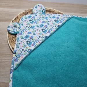 Sortie de bain Grenouilles