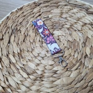 Porte clé dragonne Loups