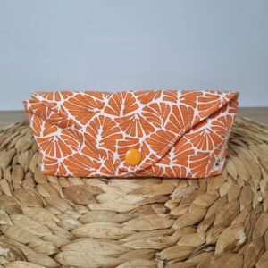 Etui à lunettes orange power