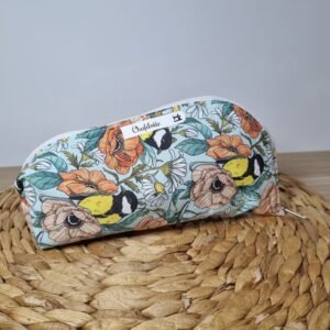 Trousse pot à crayons Mésanges