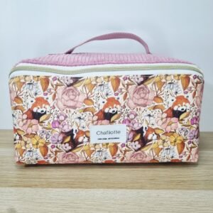 Trousse grande ouverture Panda roux