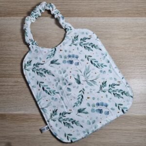 bavoir élastique Feuilles