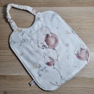 bavoir élastique Ours blanc