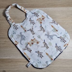 Bavoir élastique Chevaliers