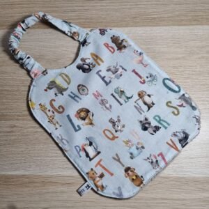 Bavoir élastique Lettres