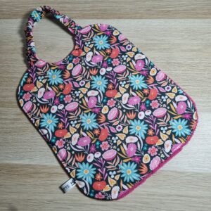 Bavoir élastique Flower power