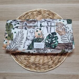 Matelas à langer Jungle feuilles