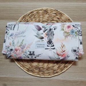 Matelas à langer Jungle fleurs