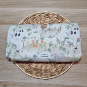 Matelas à langer animaux du monde