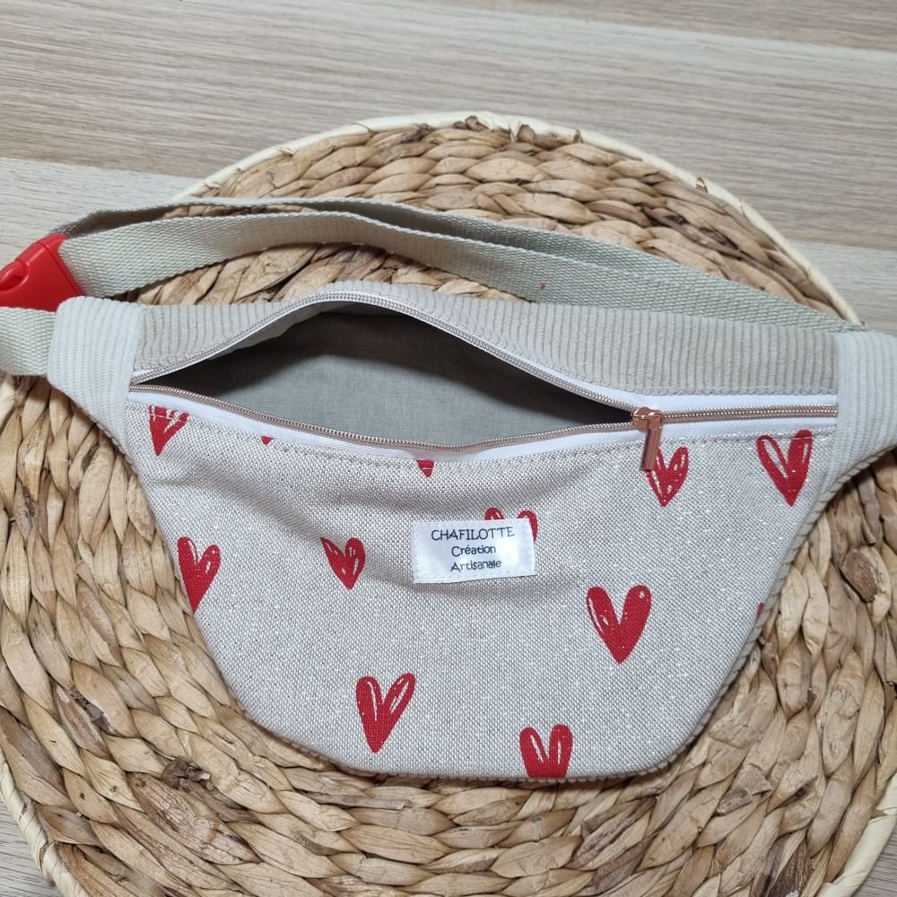 Sac banane XS Coeurs – Image 2