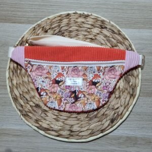 Sac banane XS Panda Roux