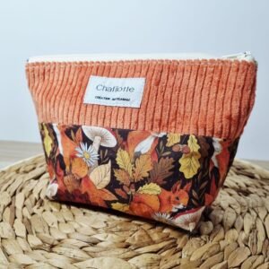 Pochette bicolore Écureuils