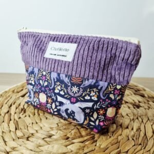 Pochette bicolore Dragons colorés
