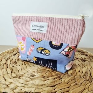 Pochette bicolore Manga food