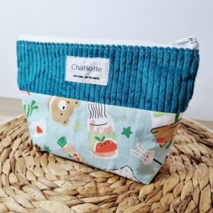 Pochette bicolore Japan food