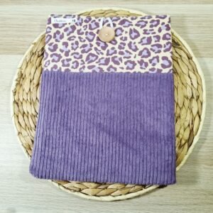Pochette tablette Léopard violet