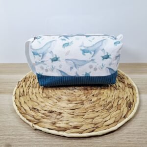 Trousse de naissance Baleines