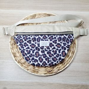Sac banane Léopard bright