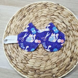 Masque de nuit Chat tricot