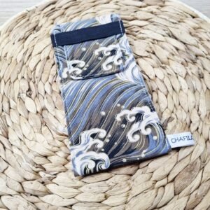 Pochette brosse à dents vagues