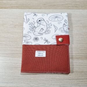 cahier de coloriage Loutres