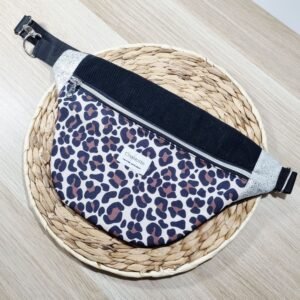 Sac banane Léopard bright