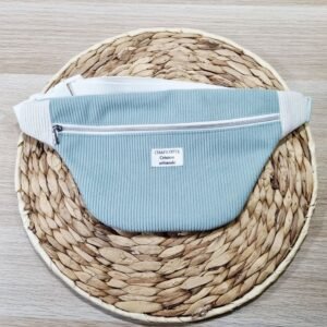Sac banane velours