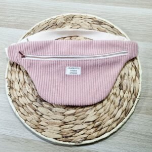 Sac banane velours