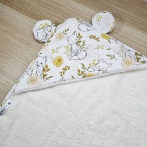 Sortie de bain Renard Fleuri
