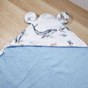 Sortie de bain Baleine