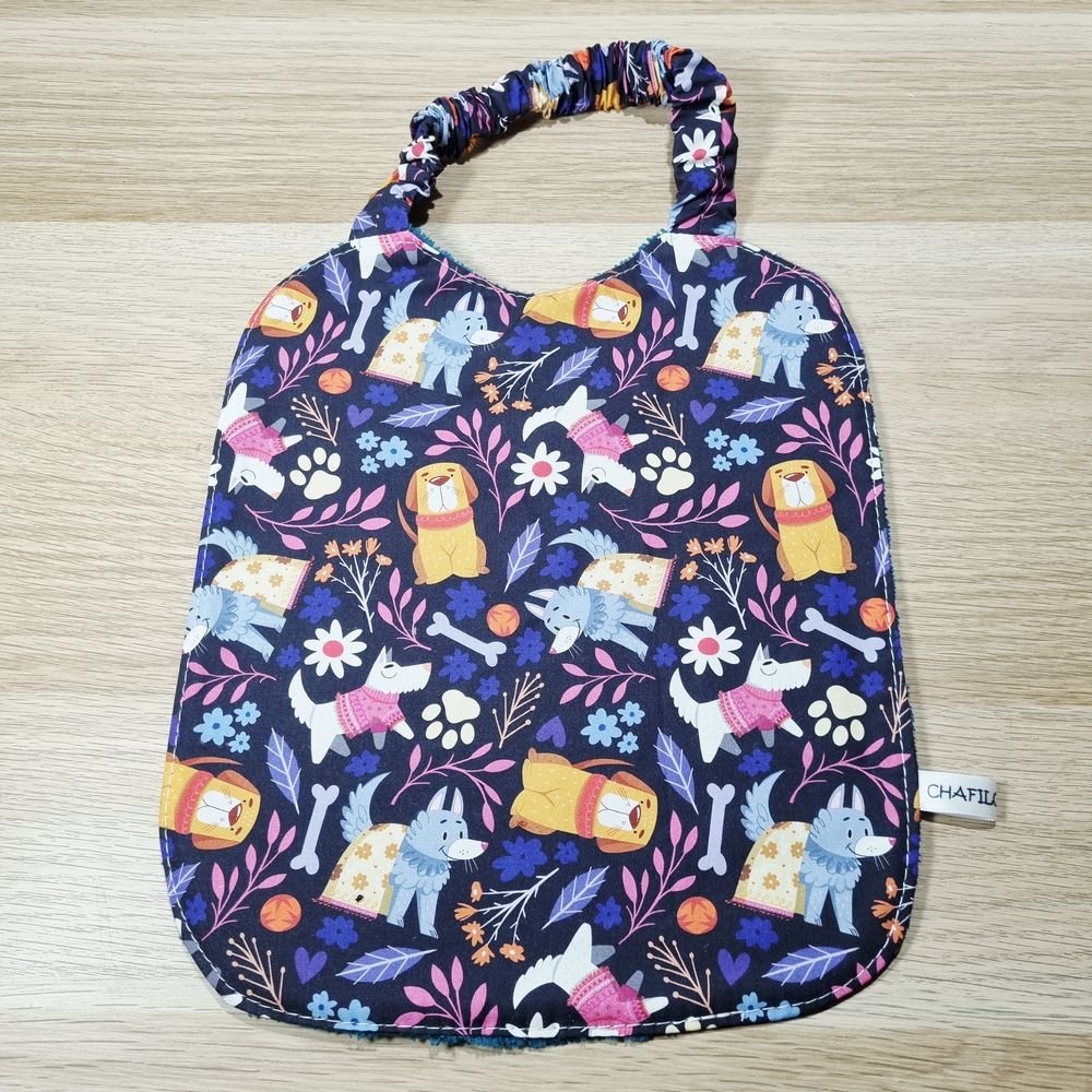Bavoir élastique Canins