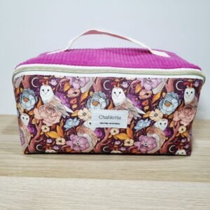 Trousse grande ouverture Chouettes